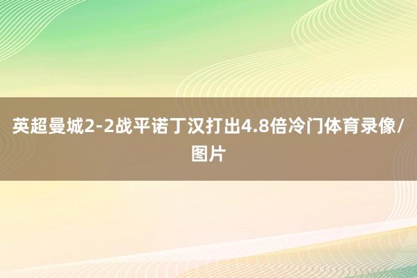 英超曼城2-2战平诺丁汉打出4.8倍冷门体育录像/图片