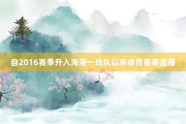 自2016赛季升入海港一线队以来体育赛事直播